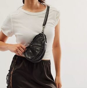 NWOT Free People Coffee Date Mini Crossbody Bag